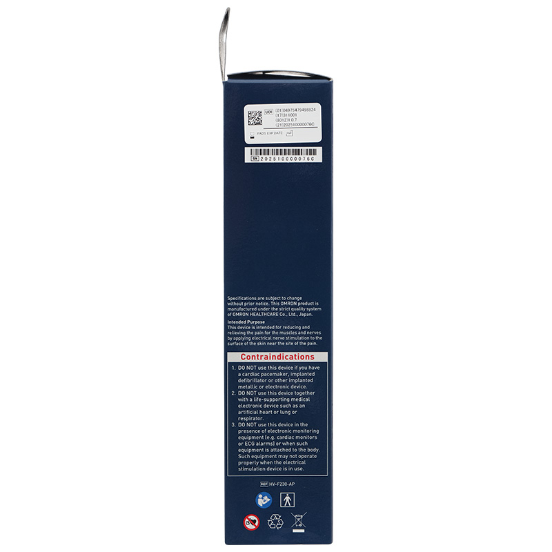 Máy massage toàn thân xung điện trị liệu Omron HV-F230 - 12
